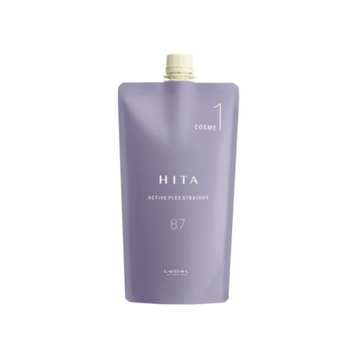 Lebel HITA Active Plex Straight 8.7 Cosme 1 Косметический выпрямитель 8.7 мягкий и увлажняющий шаг 1
