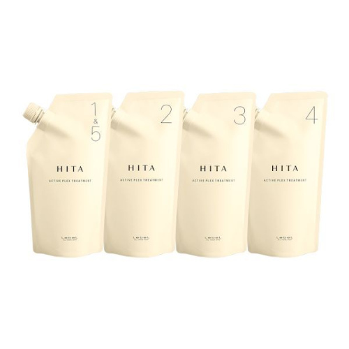 Lebel HITA Active Plex Treatment SPA 4k СПА процедура для волос восстанавливающая 5 шагов